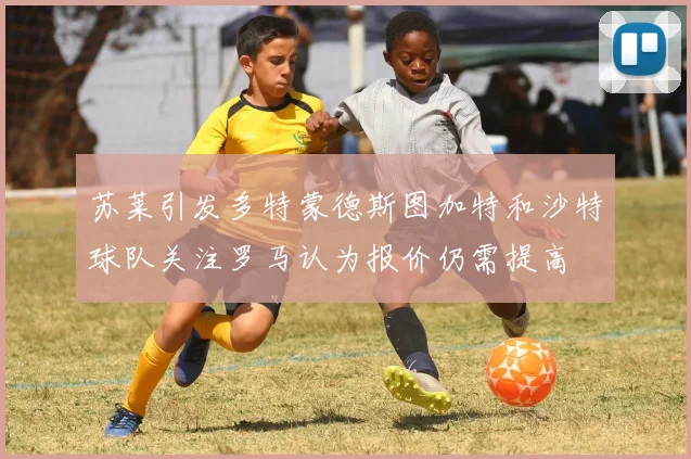 苏莱引发多特蒙德斯图加特和沙特球队关注罗马认为报价仍需提高